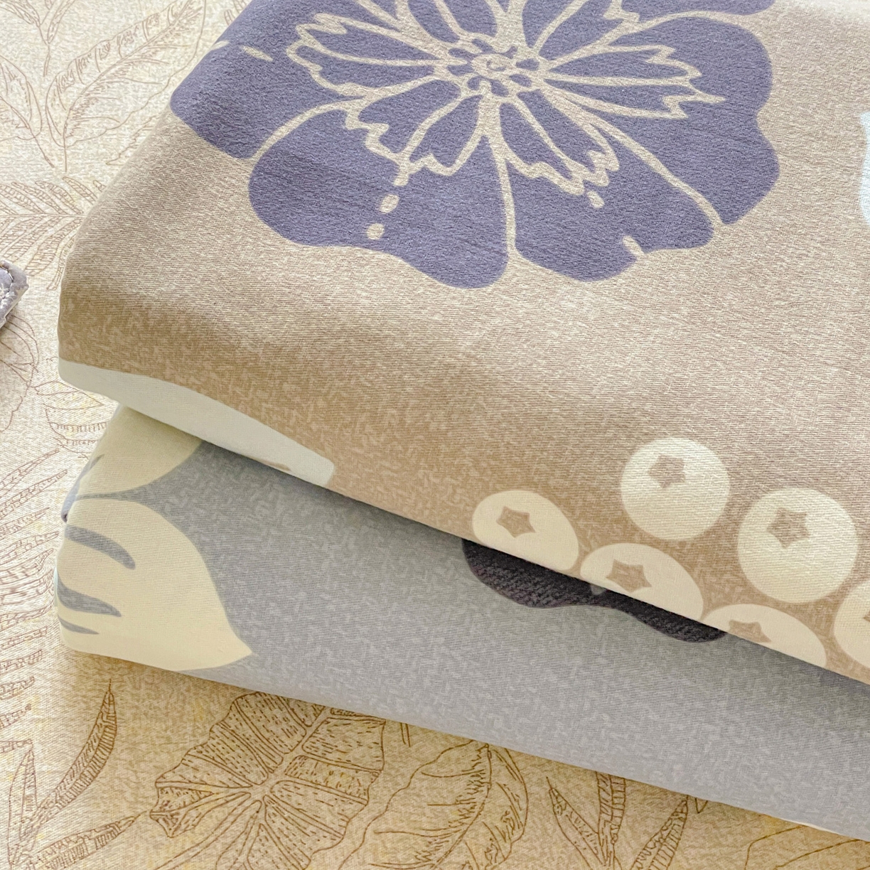 91家纺网 家纺一手货源 找家纺 纽缦家纺 2025新款全棉纯棉磨毛印花单床单 床单单件 组合图仅供展示