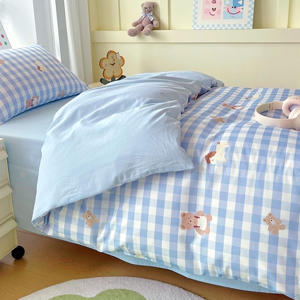 91家纺网 家纺一手货源 找家纺 （总）悦织湾家纺 2025新款全棉印花13372学生三件套