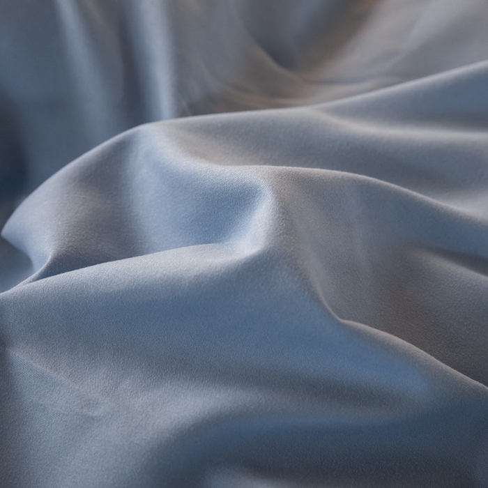 91家纺网 家纺一手货源 找家纺 芷凡家纺 2024新款水洗磨毛纯色双拼学生三件套四件套 宾利蓝+卡其