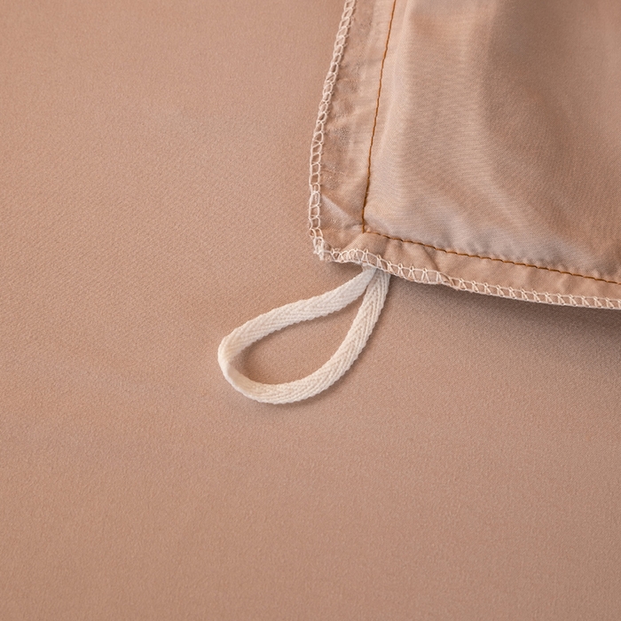 91家纺网 家纺一手货源 找家纺 芷凡家纺 2024新款水洗磨毛纯色双拼学生三件套四件套 红咖+玫瑰金