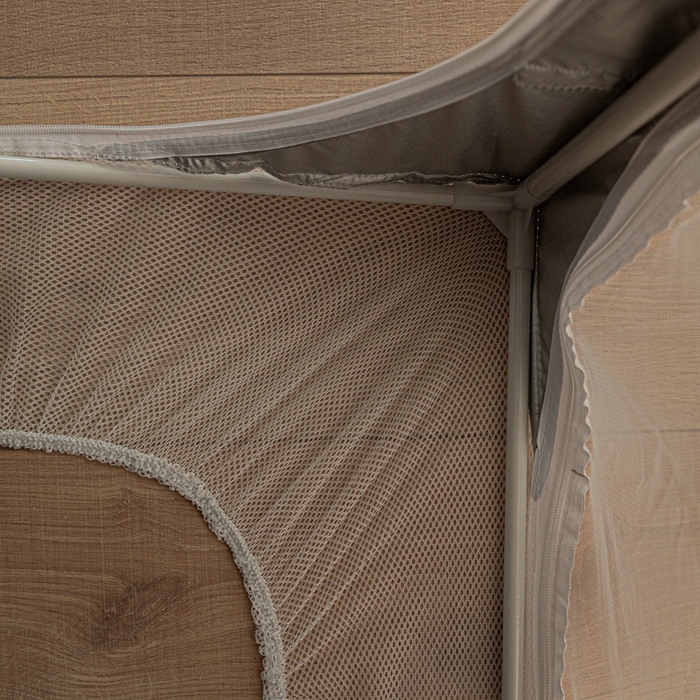 91家纺网 家纺一手货源 找家纺 飞轮海蚊帐 2025新款强遮光防蚊学生蚊帐-XZ-99（靠墙帘选配）银灰