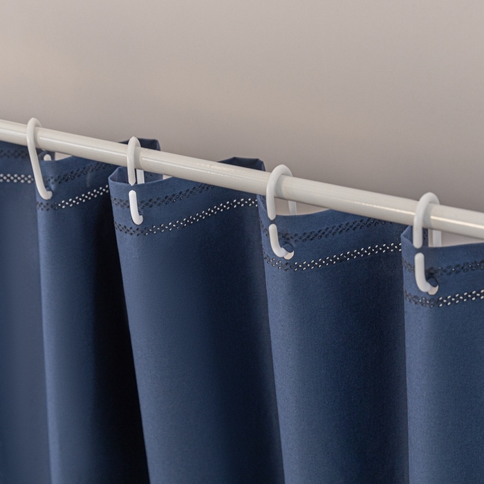 91家纺网 家纺一手货源 找家纺 飞轮海蚊帐 2025新款强遮光防蚊学生蚊帐-XZ-99（靠墙帘选配）宾利蓝