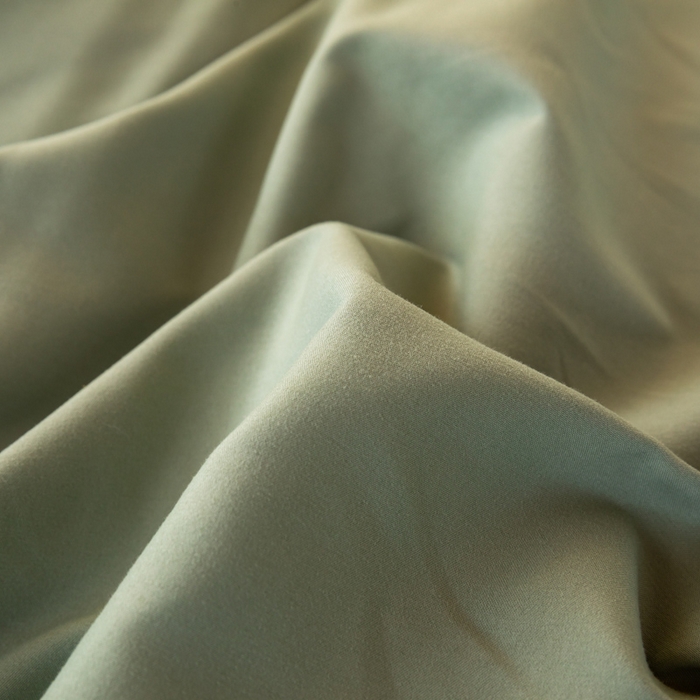 91家纺网 家纺一手货源 找家纺 芷凡家纺 2024新款水洗磨毛纯色双拼学生三件套四件套 抹茶+奶黄