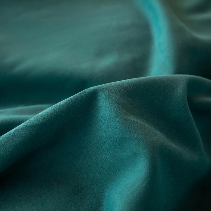 91家纺网 家纺一手货源 找家纺 芷凡家纺 2024新款水洗磨毛纯色双拼学生三件套四件套 时尚绿+杏色