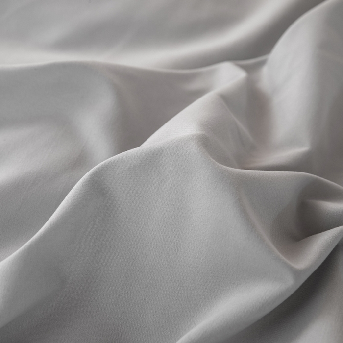 91家纺网 家纺一手货源 找家纺 芷凡家纺 2024新款水洗磨毛纯色双拼学生三件套四件套 灰白+中灰