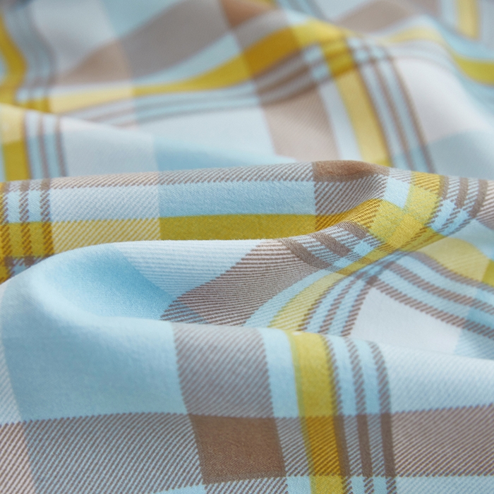 91家纺网 家纺一手货源 找家纺 恒科家纺 2025新款亲肤舒适小清新水洗棉四件套学生三件套-学生款宿舍三件套 莫妮兰