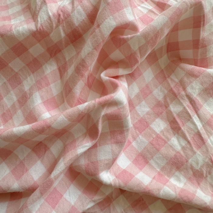 91家纺网 家纺一手货源 找家纺 （总）冕悠家纺 2025新款少女心超柔加厚混搭格子水洗棉单品被套