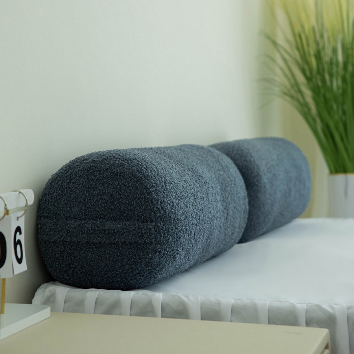 91家纺网 家纺一手货源 找家纺 美达人  2025新款泰迪绒靠背 深灰