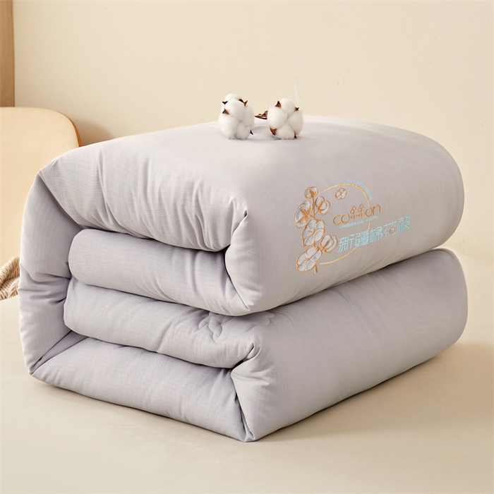 91家纺网 家纺一手货源 找家纺 （总）西域种棉人·千百笠 2025新款新疆棉花洛风提花绣花棉花被冬被被芯春秋被四季