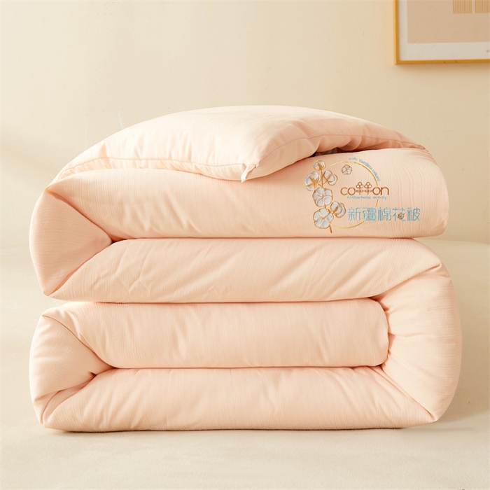 91家纺网 家纺一手货源 找家纺 西域种棉人·千百笠 2025新款新疆棉花洛风提花绣花棉花被冬被被芯春秋被四季 洛风玉