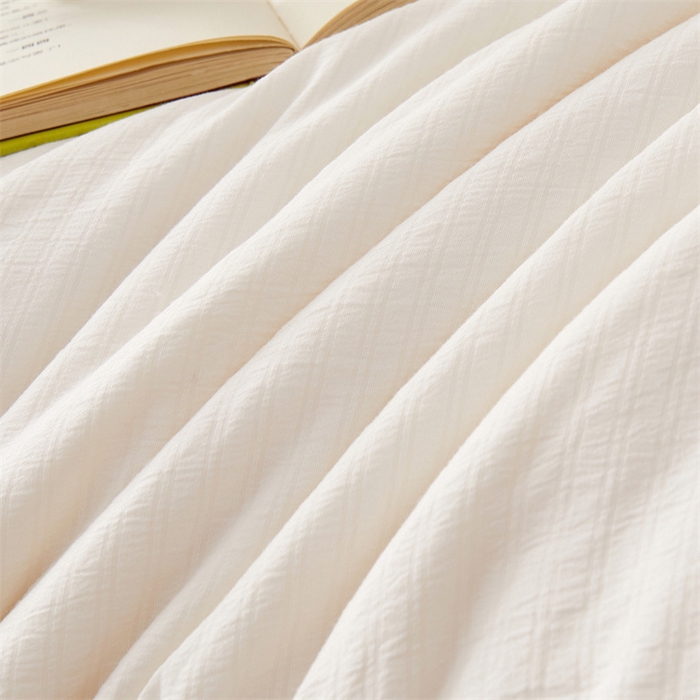 91家纺网 家纺一手货源 找家纺 西域种棉人·千百笠 2025新款新疆棉花洛风提花绣花棉花被冬被被芯春秋被四季 洛风白