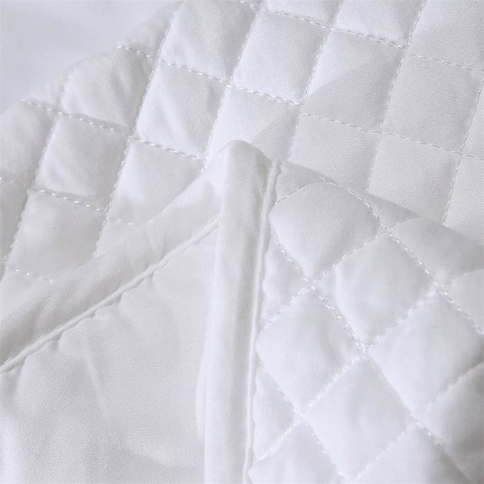 91家纺网 家纺一手货源 找家纺 诺享家纺 2025新款枕芯隔离层枕套单枕套枕套单件 全包绗缝白色