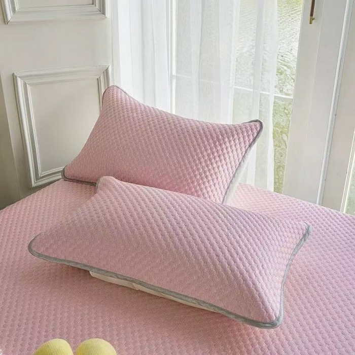 91家纺网 家纺一手货源 找家纺 （总）诺享家纺 2025春夏新款冰豆豆凉感豆豆单枕套枕套单件