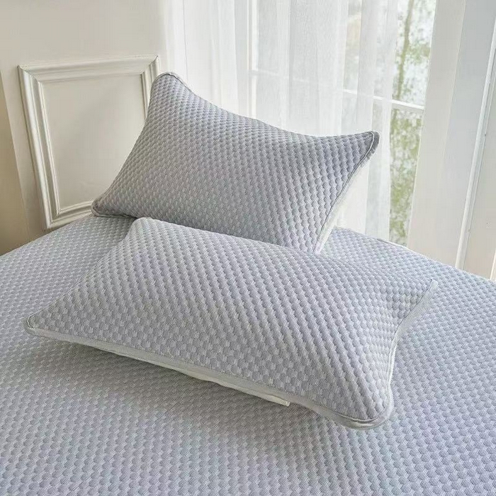 91家纺网 家纺一手货源 找家纺 （总）诺享家纺 2025春夏新款冰豆豆凉感豆豆单枕套枕套单件