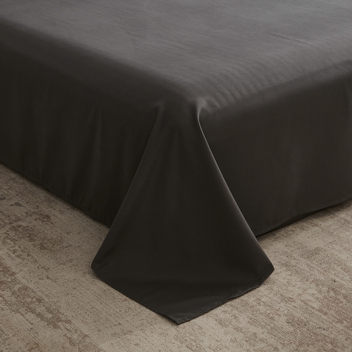 91家纺网 家纺一手货源 找家纺 （总）啊雅家居 2025新款ins简约纯色亲肤磨毛系列-单床单床单单件单品床单