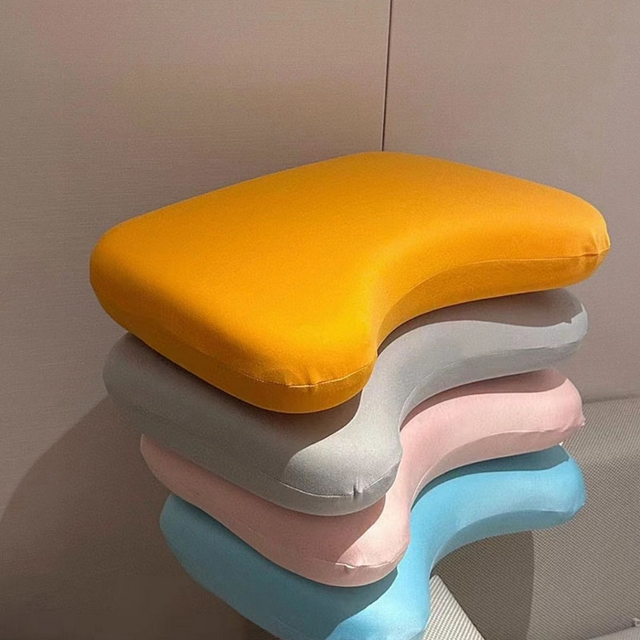 91家纺网 家纺一手货源 找家纺 （总）诺享家纺 2025新款马卡龙色嘟嘟记忆枕枕头枕芯