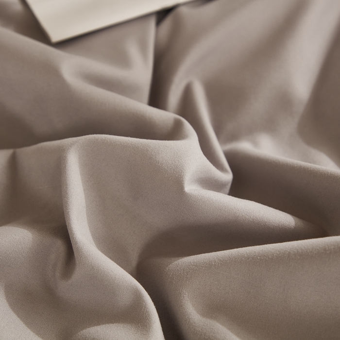 91家纺网 家纺一手货源 找家纺 啊雅家居 2025新款ins简约纯色亲肤磨毛单被套可订制logo-单被套被套单件单品被套 浅灰加深灰