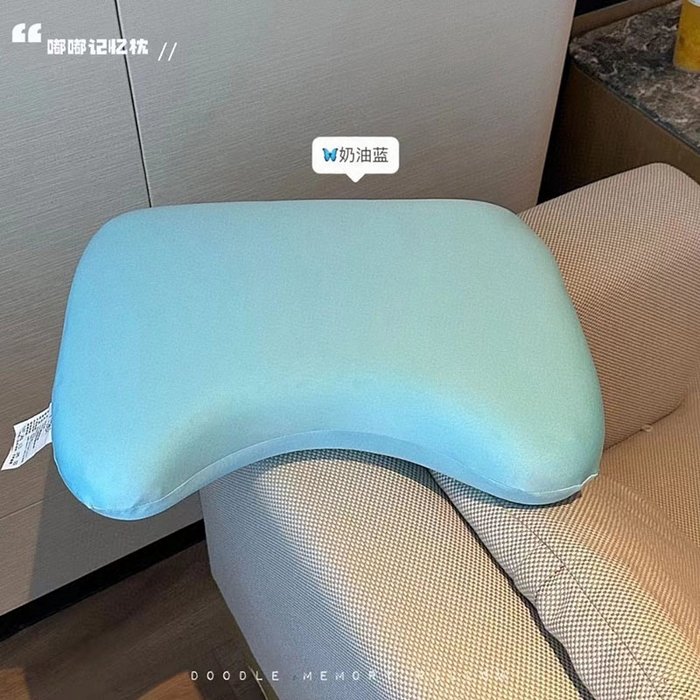 91家纺网 家纺一手货源 找家纺 （总）诺享家纺 2025新款马卡龙色嘟嘟记忆枕枕头枕芯