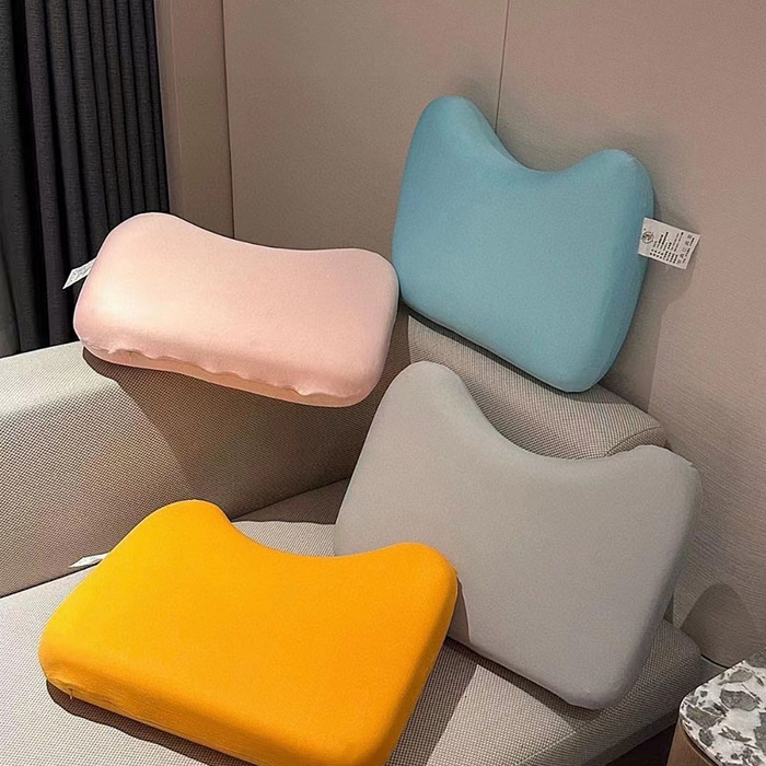 91家纺网 家纺一手货源 找家纺 （总）诺享家纺 2025新款马卡龙色嘟嘟记忆枕枕头枕芯