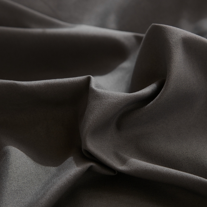 91家纺网 家纺一手货源 找家纺 啊雅家居 2025新款ins简约纯色亲肤磨毛单被套可订制logo-单被套被套单件单品被套 深灰