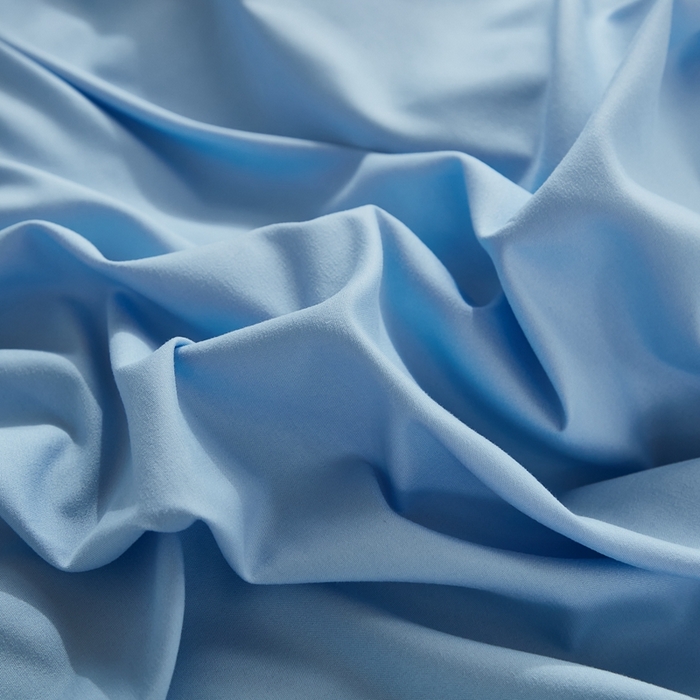 91家纺网 家纺一手货源 找家纺 啊雅家居 2025新款ins简约纯色亲肤磨毛单被套可订制logo-单被套被套单件单品被套 天空兰