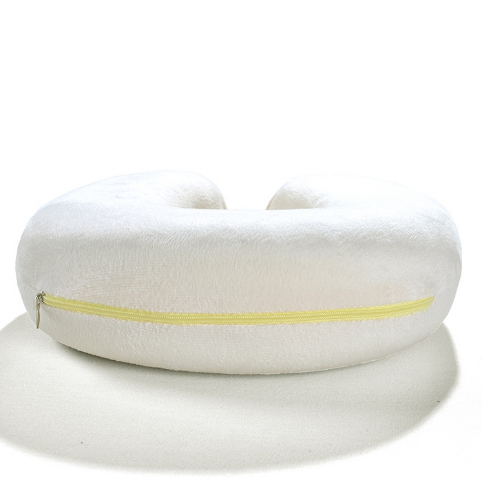 91家纺网 家纺一手货源 找家纺 诺享家纺 2025新款U型记忆枕枕头枕芯 米色 29x29x10cm/只