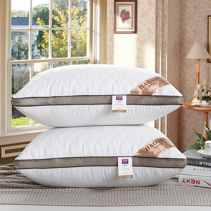 91家纺网 家纺一手货源 找家纺 诺享家纺 2025新款U型记忆枕枕头枕芯 酒红 29x29x10cm/只