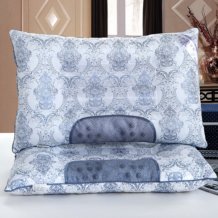 91家纺网 家纺一手货源 找家纺 诺享家纺 2025新款U型记忆枕枕头枕芯 酒红 29x29x10cm/只