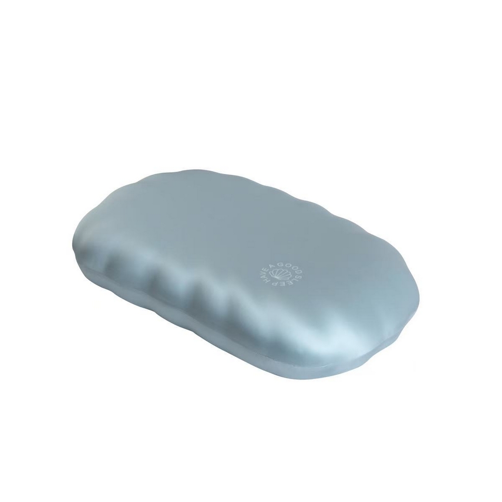 诺享家纺 2025新款贝壳零压生物基枕头记忆棉枕头成人枕芯 蓝 40x60cm/支