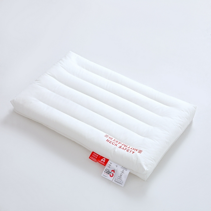 91家纺网 家纺一手货源 找家纺 糖果枕芯 2025新款全棉三防枕芯羽丝棉枕头酒店护颈枕 三防枕芯48*74cm低枕