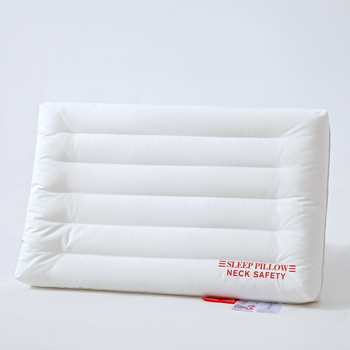 91家纺网 家纺一手货源 找家纺 糖果枕芯 2025新款全棉三防枕芯羽丝棉枕头酒店护颈枕 三防枕芯48*74cm低枕