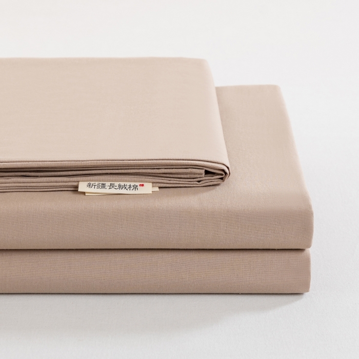 91家纺网 家纺一手货源 找家纺 （总）居美良品 2025新款100%全棉纯棉色织水洗棉床单 床单单件