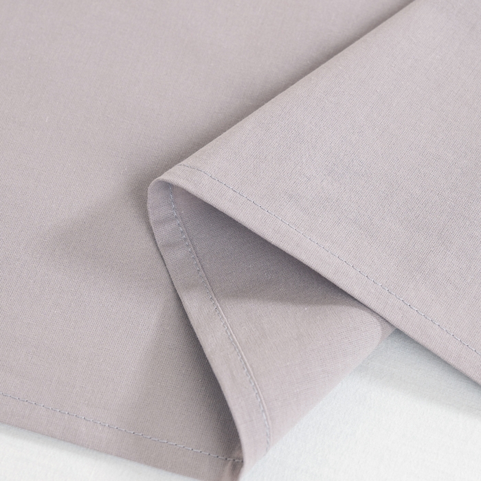 91家纺网 家纺一手货源 找家纺 居美良品 2025新款100%全棉纯棉色织水洗棉床单 床单单件 高冷灰