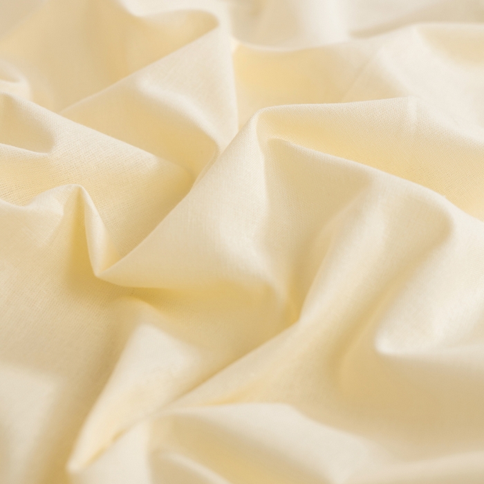 91家纺网 家纺一手货源 找家纺 居美良品 2025新款100%全棉纯棉色织水洗棉床单 床单单件 奶昔-白