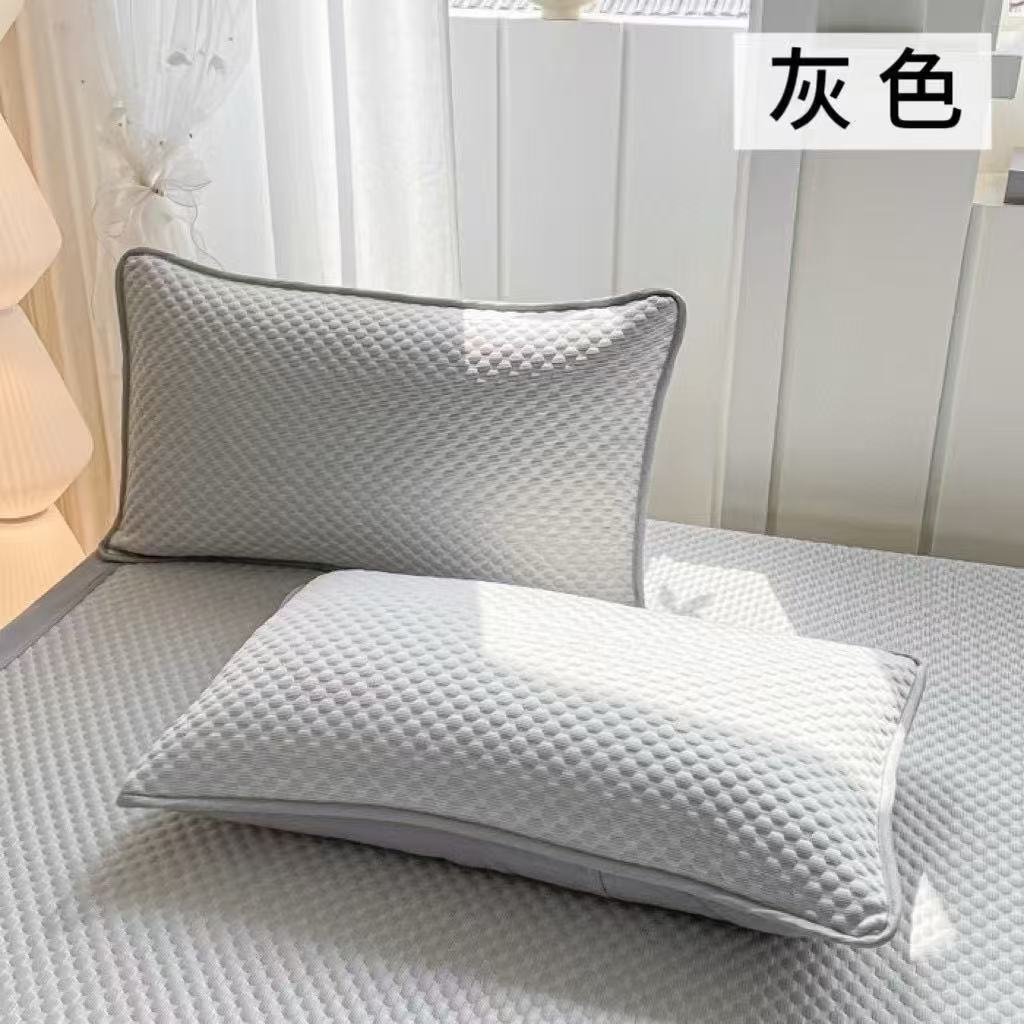 91家纺网 家纺一手货源 找家纺 （总）诺享家纺 2025春夏新款冰豆豆凉感豆豆单枕套枕套单件