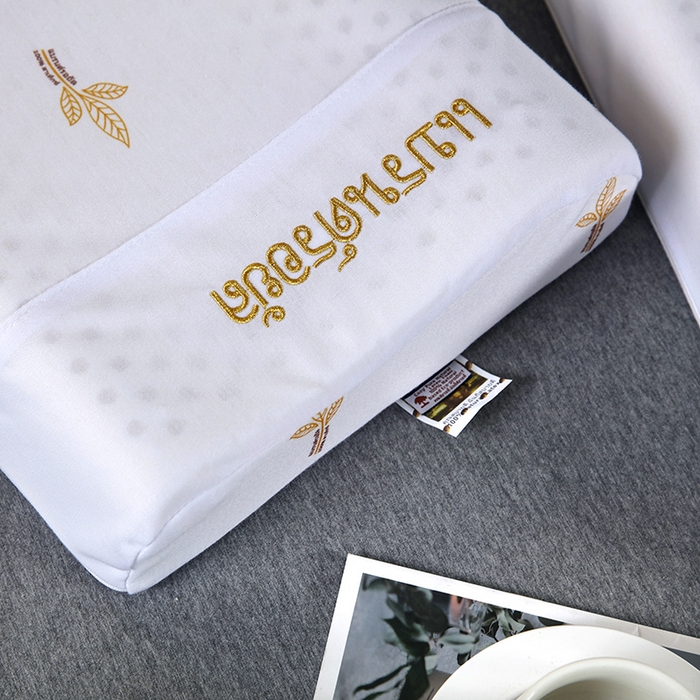 91家纺网 家纺一手货源 找家纺 2025新品美丽折成人乳胶枕针织棉单枕套 鸟眼布单内套 一代大童枕