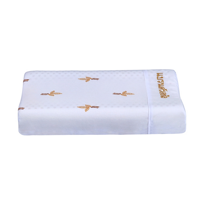 91家纺网 家纺一手货源 找家纺 2025新品美丽折成人乳胶枕针织棉单枕套 鸟眼布单内套 一代大童枕