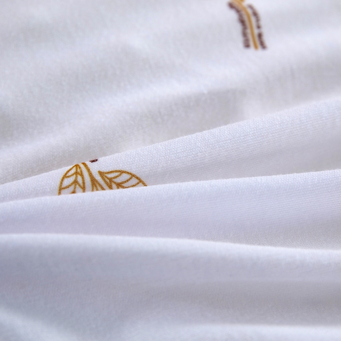 91家纺网 家纺一手货源 找家纺 2025新品美丽折成人乳胶枕针织棉单枕套 鸟眼布单内套 一代高低按摩枕