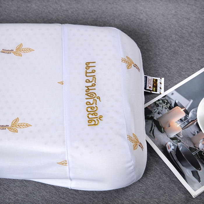 91家纺网 家纺一手货源 找家纺 2025新品美丽折成人乳胶枕针织棉单枕套 鸟眼布单内套 一代美 容平滑枕