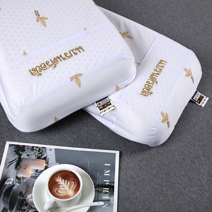 91家纺网 家纺一手货源 找家纺 2025新品美丽折成人乳胶枕针织棉单枕套 鸟眼布单内套 一代美 容平滑枕