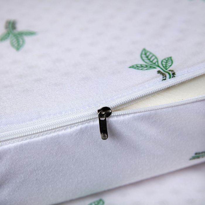 91家纺网 家纺一手货源 找家纺 2025新品美丽折成人乳胶枕针织棉单枕套 鸟眼布单内套 二代大童枕