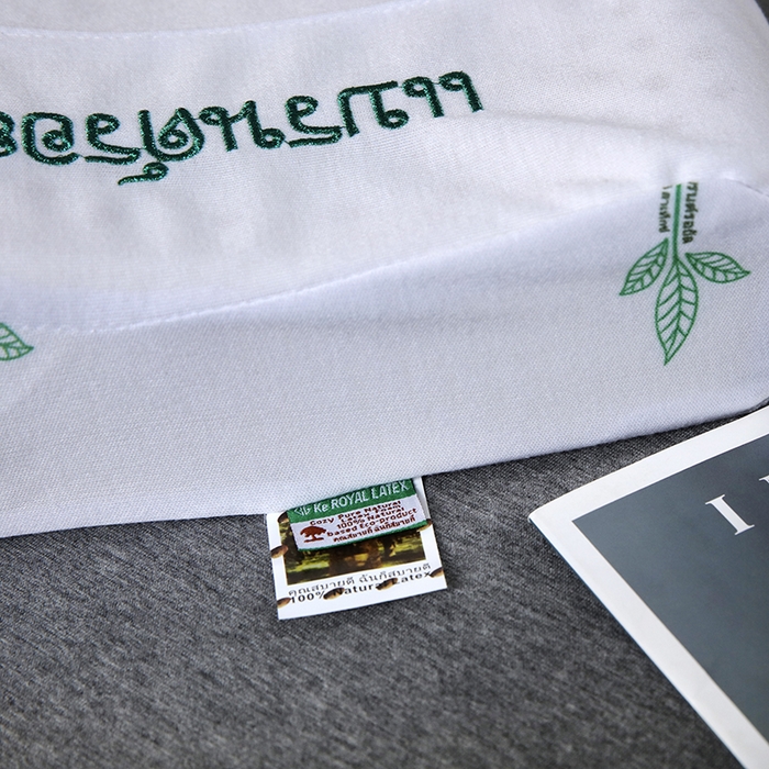 91家纺网 家纺一手货源 找家纺 2025新品美丽折成人乳胶枕针织棉单枕套 鸟眼布单内套 二代大童枕