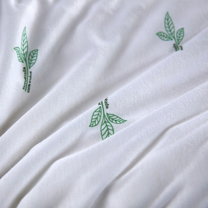 91家纺网 家纺一手货源 找家纺 2025新品美丽折成人乳胶枕针织棉单枕套 鸟眼布单内套 二代高低按摩枕