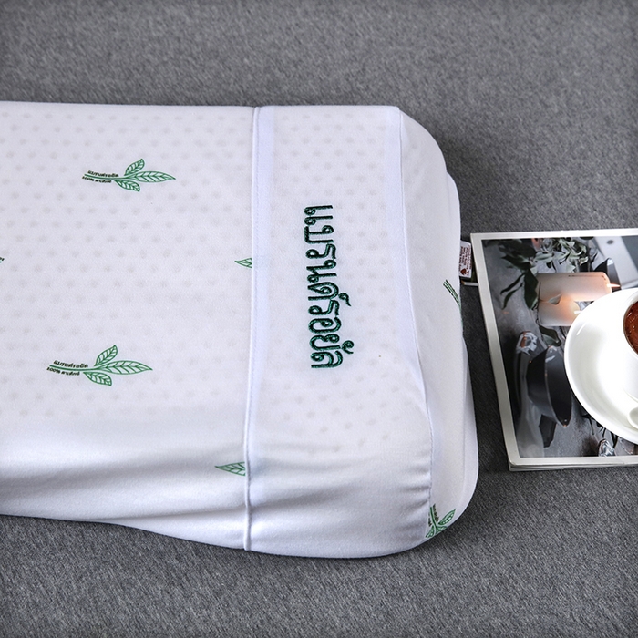 91家纺网 家纺一手货源 找家纺 2025新品美丽折成人乳胶枕针织棉单枕套 鸟眼布单内套 二代美 容平滑枕