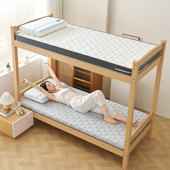 91家纺网 家纺一手货源 找家纺 （总）锦丝钰床垫 2025新款乳胶记忆棉床垫-小床