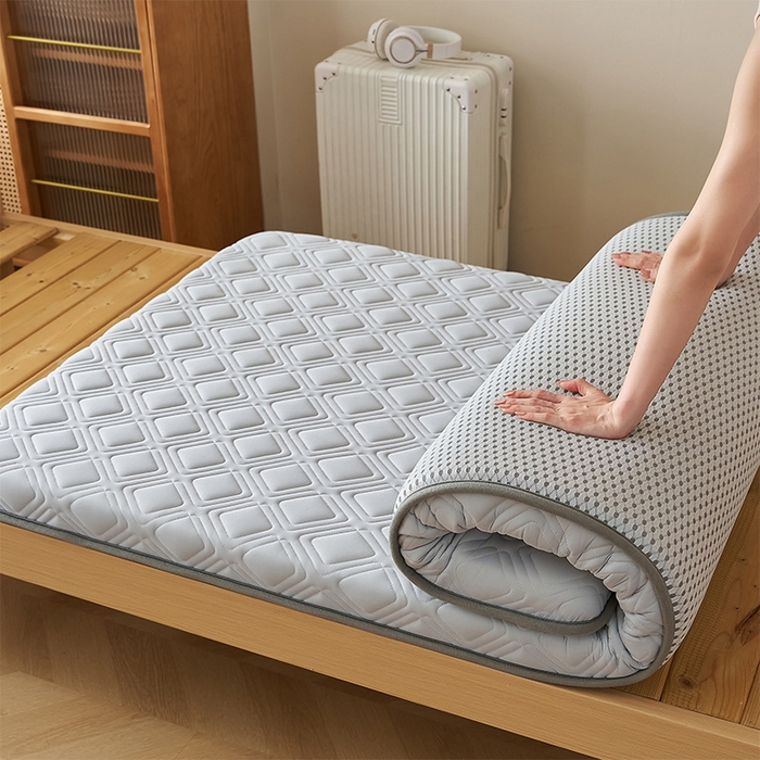 91家纺网 家纺一手货源 找家纺 （总）锦丝钰床垫 2025新款乳胶记忆棉床垫-小床