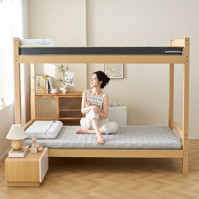 91家纺网 家纺一手货源 找家纺 （总）锦丝钰床垫 2025新款乳胶记忆棉床垫-小床