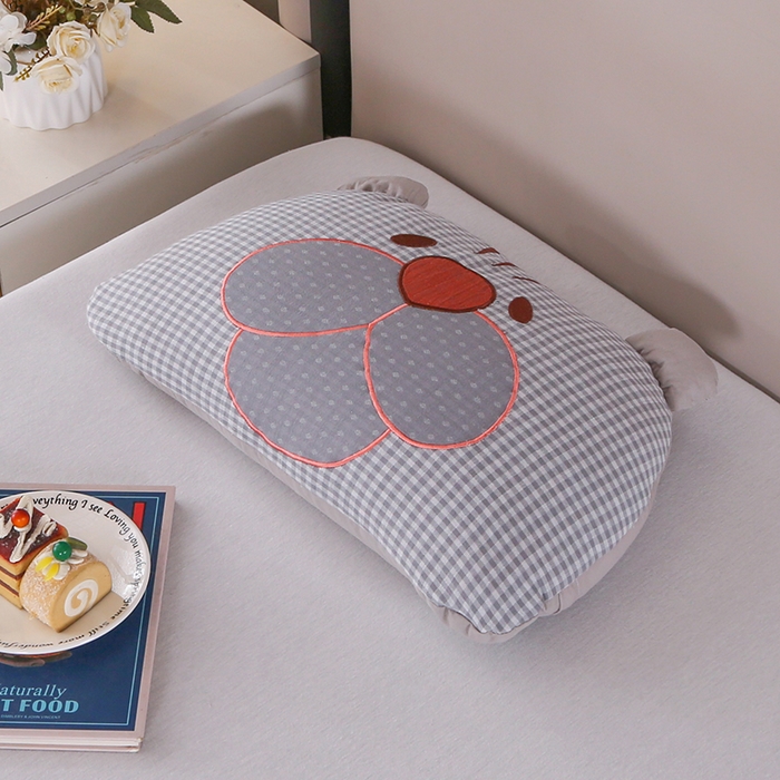 91家纺网 家纺一手货源 找家纺 （总）金牛枕芯 2025新款憨憨熊系列全棉荞麦枕