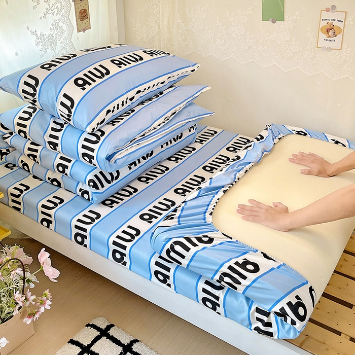 91家纺网 家纺一手货源 找家纺 （总）花伞家居 2025新款学生床加厚磨毛印花单品单床笠单床单