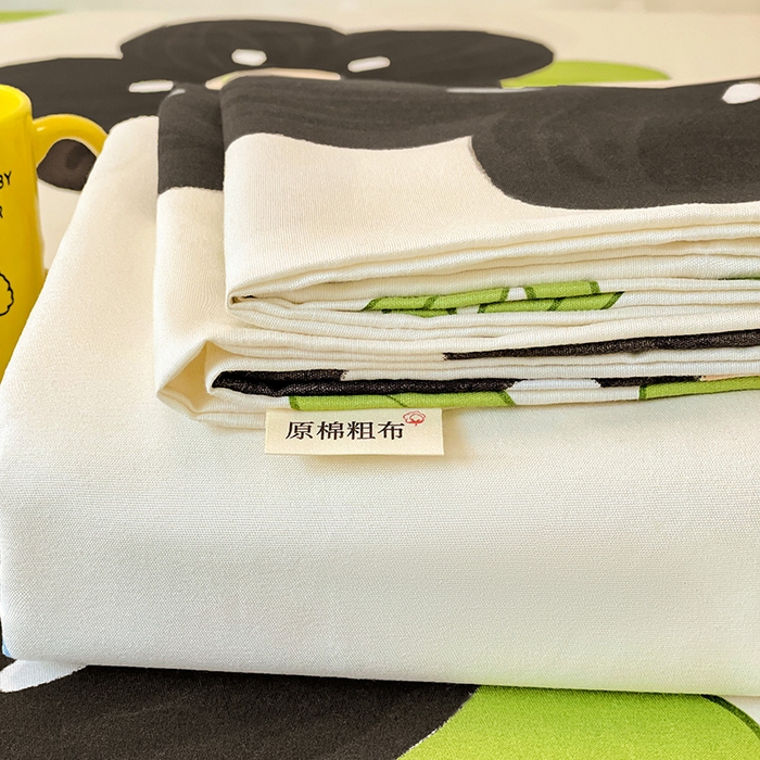 91家纺网 家纺一手货源 找家纺 花伞家居 2025新款学生床加厚磨毛印花单品单床笠单床单 初夏深